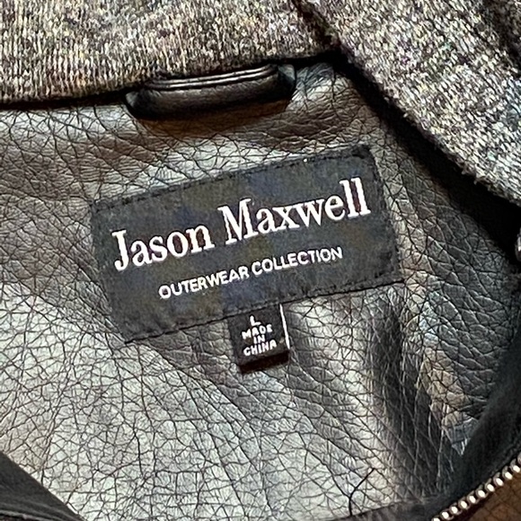 Jason Maxwell faux leather coat - Picture 3 of 13